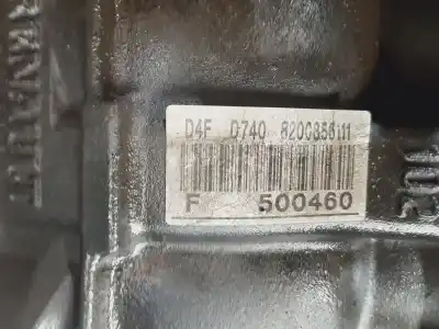 Second-hand car spare part complete engine for renault clio iii pack authentique oem iam references d4f740  