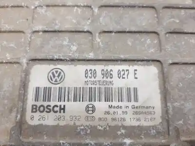 İkinci el araba yedek parçası ecu motor kontrol cihazi için volkswagen polo iii (6n1) aer oem iam referansları 030906027e  