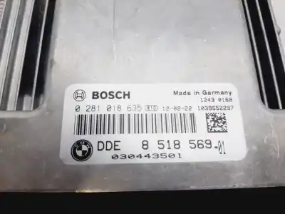 Second-hand car spare part ecu engine control for bmw 1 (f20) 116 d oem iam references 8518569