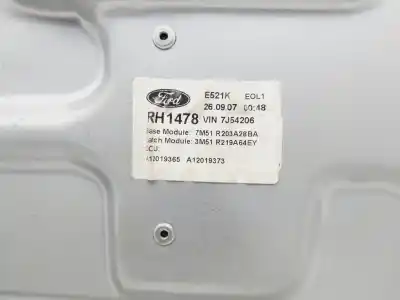 Автозапчасти б/у регулятор стекла переднего правого за ford c-max (cb3) trend ссылки oem iam 7m51r045h16a  