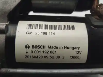 Автозапчастина б/у двигун запускається для opel corsa e selective посилання на oem iam 25198414   Автозапчастина б/у двигун запускається для opel corsa e selective посилання на oem iam 25198414