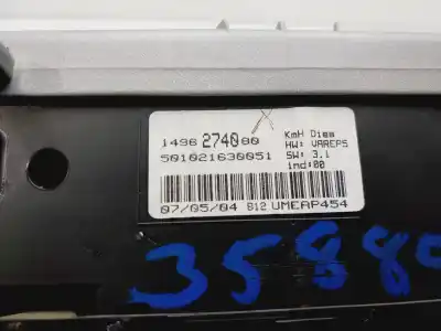 Pezzo di ricambio per auto di seconda mano pannello degli strumenti per peugeot 807 st pack riferimenti oem iam 1496274080