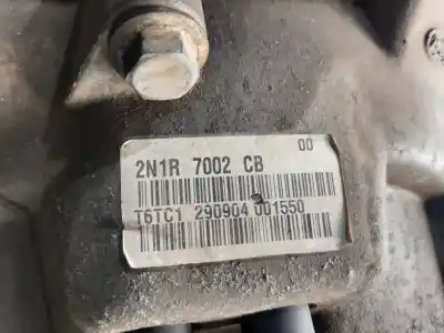 Second-hand car spare part GEARBOX for FORD FIESTA (CBK)  OEM IAM references 2N1R7002CB  5 VELOCIDADES