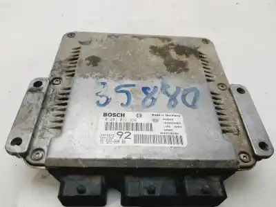 Second-hand car spare part ecu engine control for peugeot 807 st pack oem iam references 9652590480  