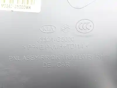 Автозапчасти б/у обивка задней правой двери за kia niro drive plug-in hybrid ссылки oem iam 83321g5000  