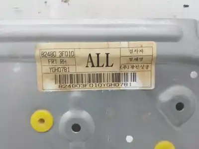 Peça sobressalente para automóvel em segunda mão elevador de vidros dianteiro direito por kia opirus (gh) 3.5 referências oem iam 824803f010