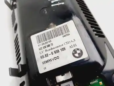 Peça sobressalente para automóvel em segunda mão display gps / multimídia por bmw serie 5 berlina (e60) 530d referências oem iam 65826938109