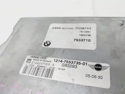 Second-hand car spare part ecu engine control for mini mini (r50, r53) cooper oem iam references 12147553735  