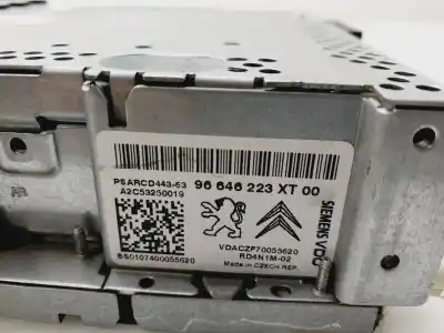 Автозапчасти б/у аудиосистема / радио cd за citroen c4 picasso i monospace (ud_) 1.6 hdi ссылки oem iam 96646223xt