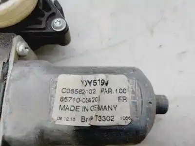 Peça sobressalente para automóvel em segunda mão elevador de vidros dianteiro direito por toyota auris hybrid feel  edition referências oem iam 8571002420