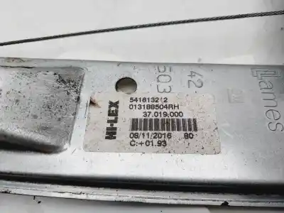 Pezzo di ricambio per auto di seconda mano alzacristalli posteriore destro per opel corsa e selective riferimenti oem iam 13188504