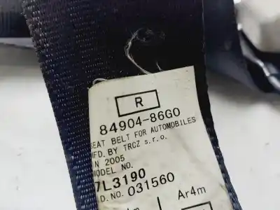İkinci el araba yedek parçası arka sag emniyet kemeri için suzuki ignis rm (mh) básico oem iam referansları 8490480g0  