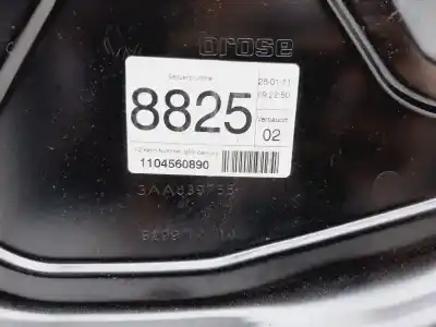 Pièce détachée automobile d'occasion léve glace arrière gauche pour vw passat b7 (362) 1.6 tdi références oem iam 3aa839755  