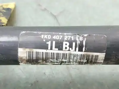 Second-hand car spare part front left transmission for vw passat b7 (362) 1.6 tdi oem iam references 1k0407271lb  