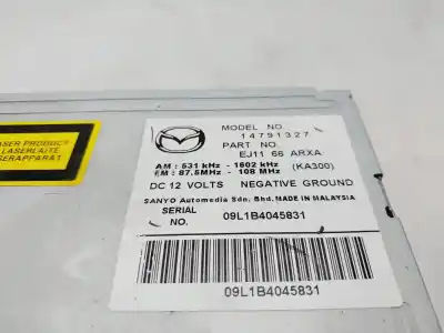 Автозапчастина б/у аудіо система / радіо cd для mazda cx-7 (er) active посилання на oem iam ej11669rxb  