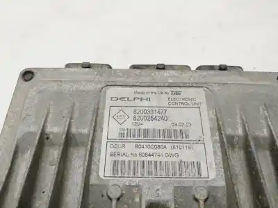 Second-hand car spare part ecu engine control for renault clio ii fase ii (b/cb0) billabong oem iam references 8200331477  