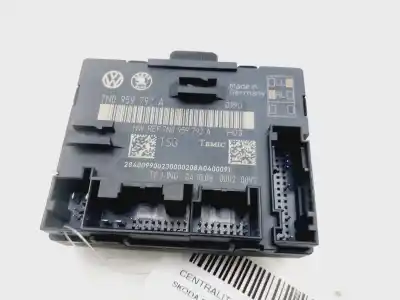 Peça sobressalente para automóvel em segunda mão módulo electrónico do fecho central por skoda suberb (3t4) ambition referências oem iam 7n0959792a