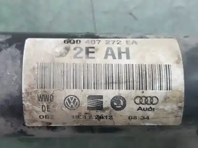 Автозапчастина б/у передня права трансмісія для skoda fabia combi (5j5) ambition 75 cv / 55 kw посилання на oem iam 6q0407272ea  