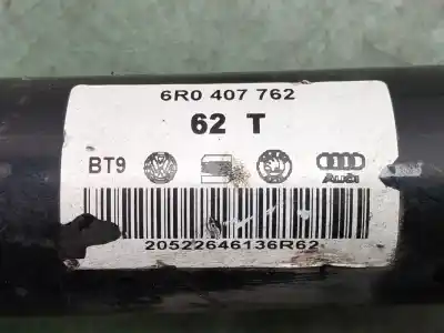 Peça sobressalente para automóvel em segunda mão transmissão dianteira direita por seat ibiza iv sc (6j1, 6p5) 1.2 referências oem iam 6r0407762