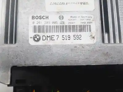 Second-hand car spare part ecu engine control for bmw 3 compact (e46) 316 ti oem iam references 7519592  
