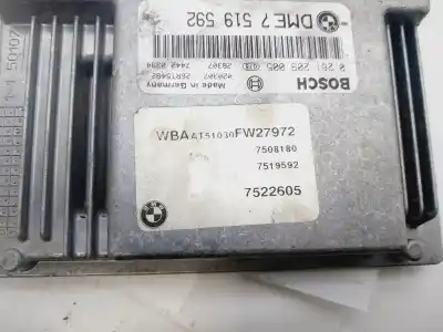 Second-hand car spare part ecu engine control for bmw 3 compact (e46) 316 ti oem iam references 7519592  