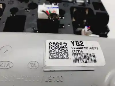 Second-hand car spare part interior light for kia stonic (ybcuv) drive oem iam references 92800f2000  
