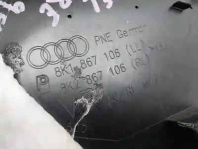 Автозапчасти б/у обивка передней правой двери за audi a4 b8 (8k2) 2.0 tdi ссылки oem iam 8k1867106  