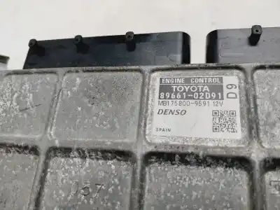Second-hand car spare part ecu engine control for toyota auris sol oem iam references 8966102d91  
