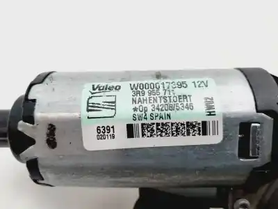Second-hand car spare part rear windshield wiper motor for seat exeo st (3r5) 2.0 tdi oem iam references 3r9955711