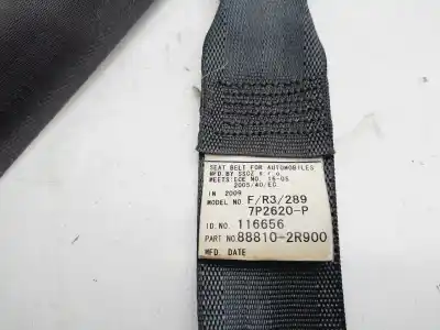 Recambio de automóvil de segunda mano de cinturon seguridad delantero izquierdo para hyundai i30 (fd) d4fb referencias oem iam 888102r900  