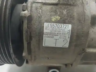 Second-hand car spare part air conditioning compressor for opel corsa d ´´111 years´´ oem iam references 55703721  