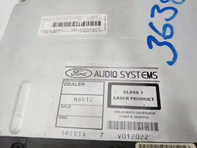 Автозапчастина б/у аудіо система / радіо cd для ford c-max (cb3) trend посилання на oem iam 7m5t18c939ae  