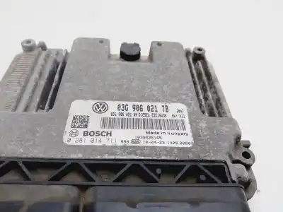 Piesă de schimb auto la mâna a doua unitate de control motor ecu pentru skoda octavia berlina (1z3) bxe referințe oem iam 03g906021tb  