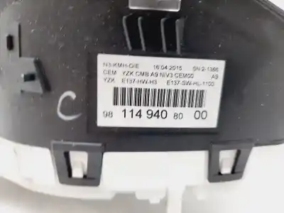 Peça sobressalente para automóvel em segunda mão quadrante por peugeot 2008 (--.2013->) active referências oem iam 9808559180  