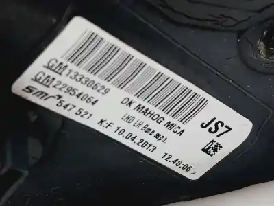 Автозапчастина б/у ліве дзеркало для opel insignia a country tourer (g09) 2.0 cdti (47) посилання на oem iam 13330629  
