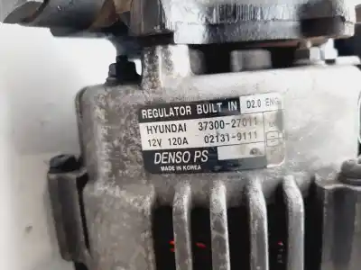 Piesă de schimb auto la mâna a doua alternator pentru hyundai elantra (xd) d4ea referințe oem iam 3730027011  