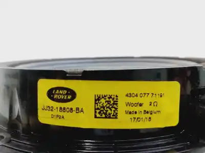 Second-hand car spare part speaker for jaguar e-pace r-dynamic awd 180 cv / 132 kw oem iam references jj3218808ba  