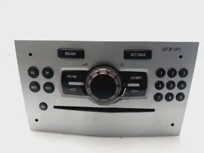 Second-hand car spare part audio system / radio cd for opel corsa d enjoy oem iam references 497316088