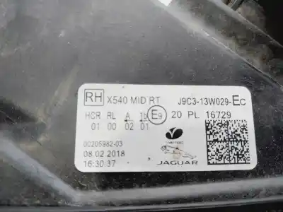 Автозапчастина б/у права фа для jaguar e-pace r-dynamic awd 180 cv / 132 kw посилання на oem iam j9c313w029ec  