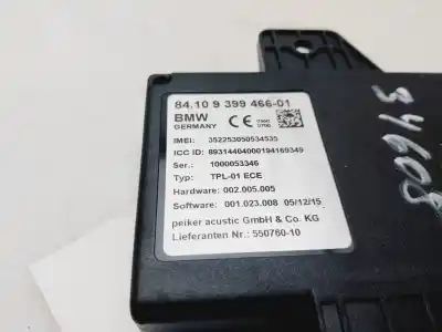 Peça sobressalente para automóvel em segunda mão módulo eletrônico por mini clubman (f54) cooper d referências oem iam 84109399466  