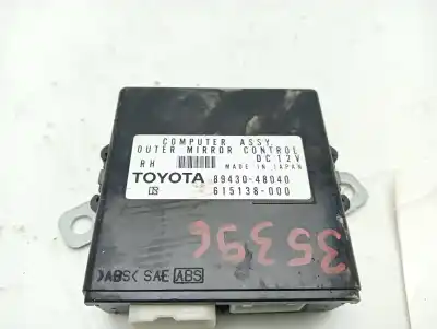 Second-hand car spare part electronic module for lexus rx 350 oem iam references 8943048040  