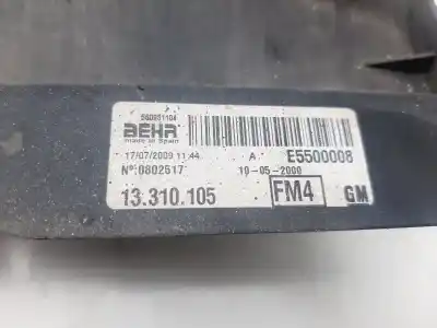 Second-hand car spare part radiator cooling fan for opel corsa d essentia oem iam references e5500008  