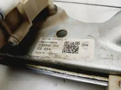 Pezzo di ricambio per auto di seconda mano alzacristalli posteriore destro per nissan qashqai (j11e) k9k riferimenti oem iam 82700hv00c  