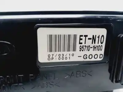 Second-hand car spare part multifunction display for kia ceed active 116 cv / 85 kw oem iam references 957101h100  