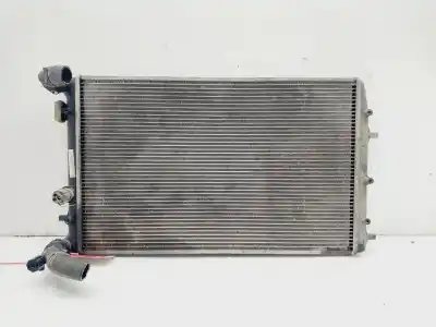 Автозапчастина б/у водяний радіатор для skoda fabia familiar (6y5) comfort line посилання на oem iam 6q0121253r  