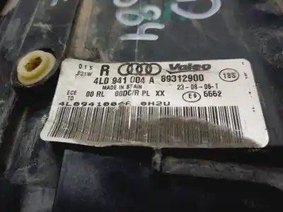 Second-hand car spare part right headlight for audi q7 (4l) 3.0 tdi oem iam references 4l0941004a  