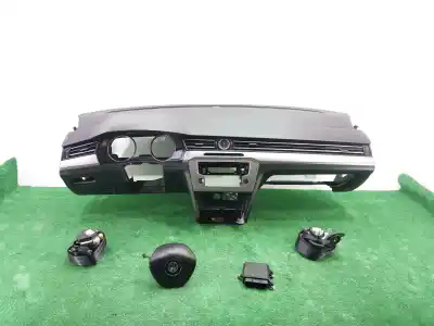 Peça sobressalente para automóvel em segunda mão kit airbag por volkswagen passat b8 (3g2, cb2) 2.0 tdi referências oem iam 3g1858296