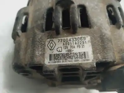 Second-hand car spare part alternator for renault clio ii fase ii (b/cb0) privilege oem iam references 7700433069  