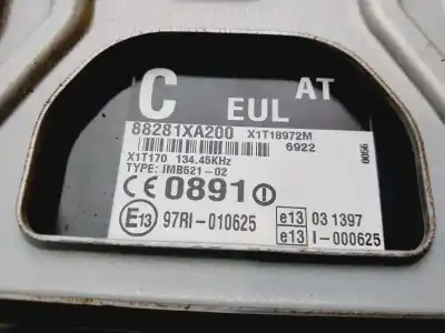 Pezzo di ricambio per auto di seconda mano modulo elettronico per subaru tribeca b9 classic riferimenti oem iam 88281xa200