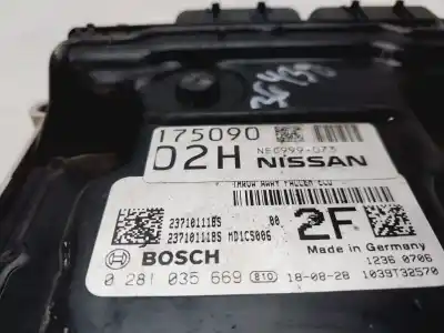 Автозапчасти б/у блок управления двигателем за nissan qashqai (j11e) k9k ссылки oem iam 237101118s  